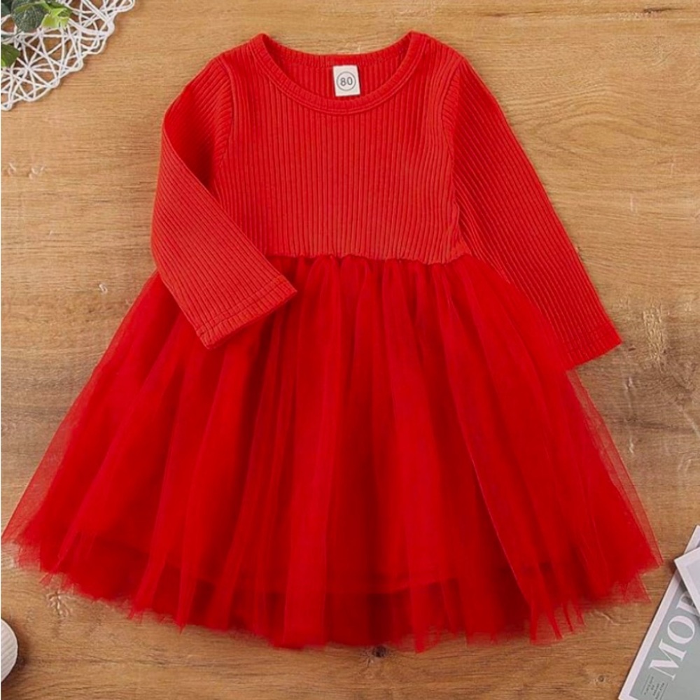 Red 18mo Holiday dress Christmas Hanukkah
